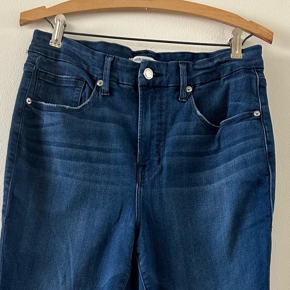 GOOD AMERICAN, Good Legs High Rise Skinny Jeans, Blue 778, Size 12/31 - Picture 3 of 9